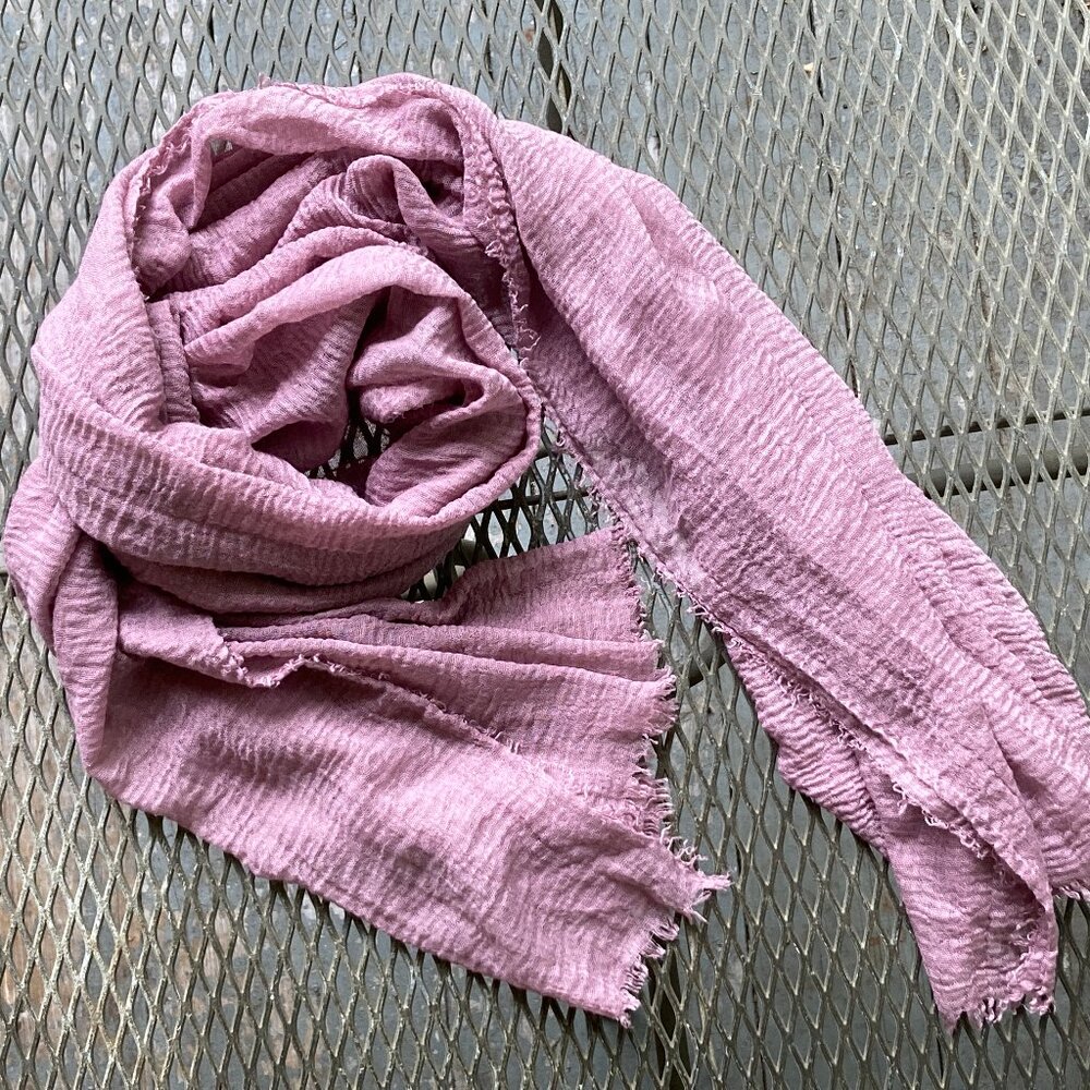 pretty purple scarf